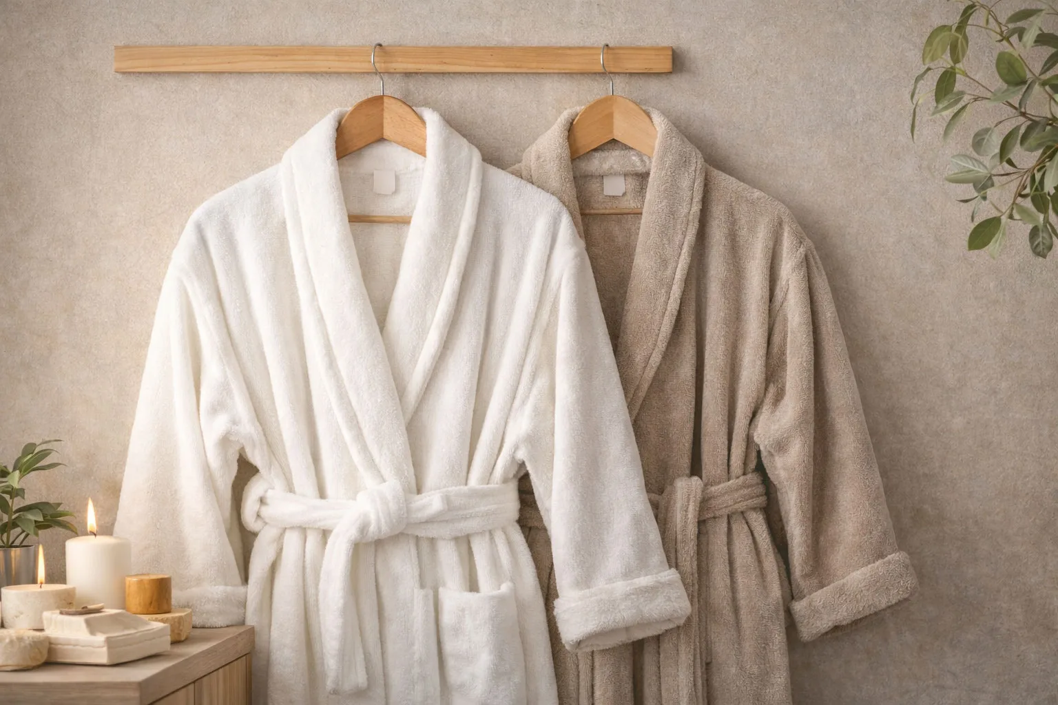 العوامل التي تحدد الجودة في اختيار رداء الحمام