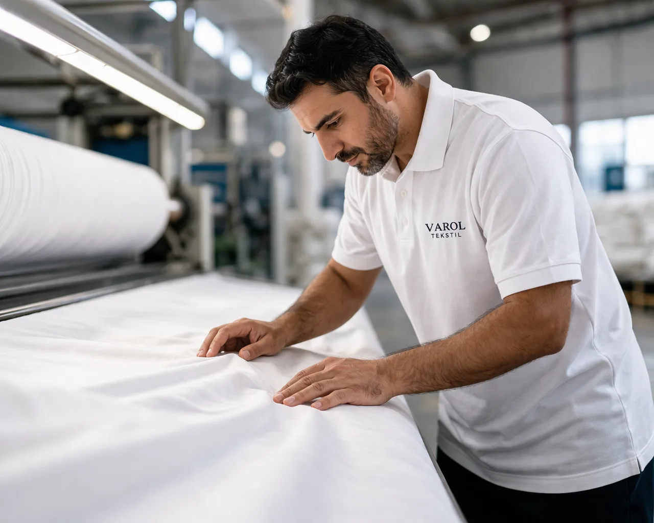 منشأة إنتاج المنسوجات والبنية التصنيعية لدى Varol Mensucat A.Ş